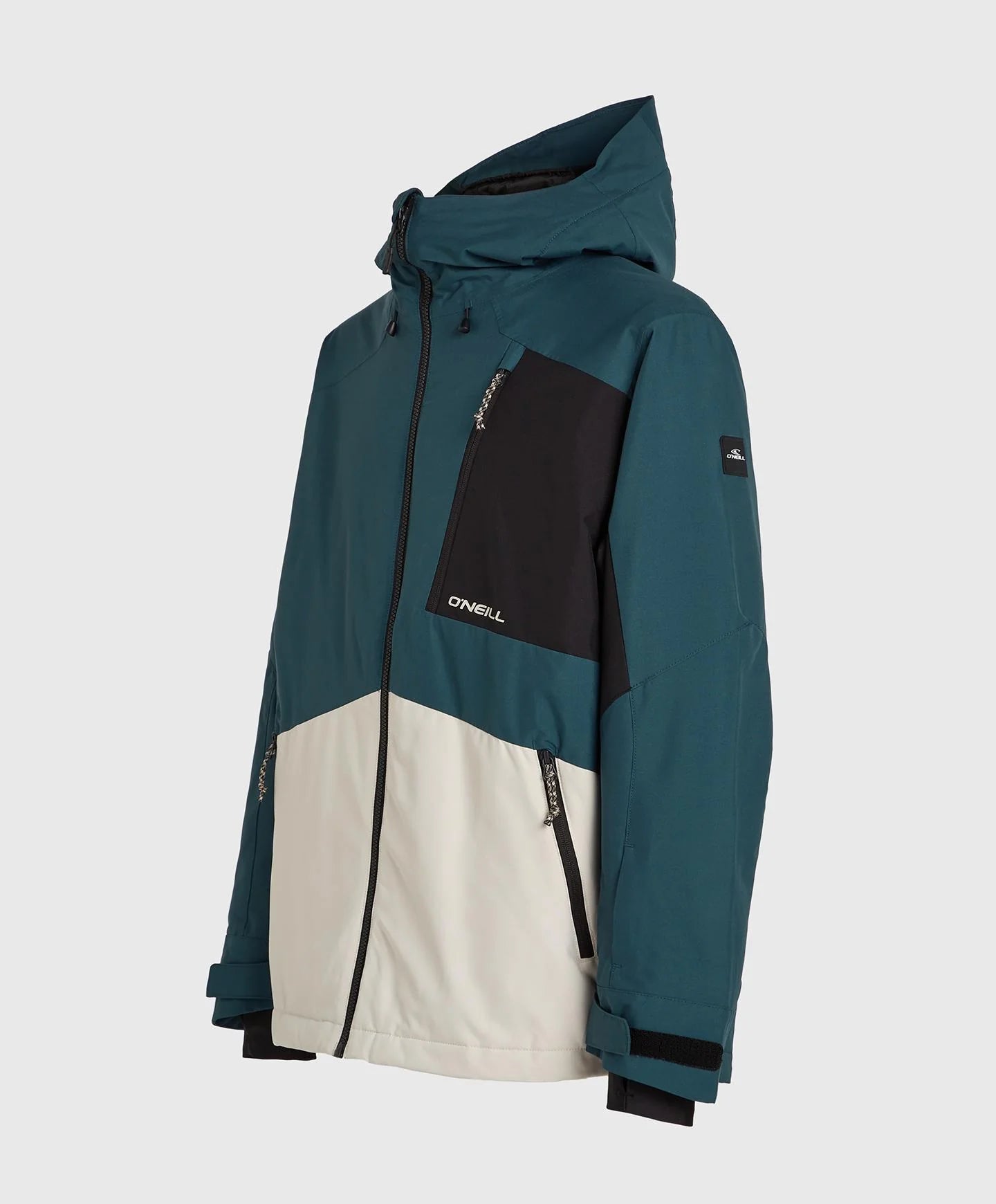 ONeill Hammer Block Snow Jacket Mens 2025 Alma Steel - Elevation107