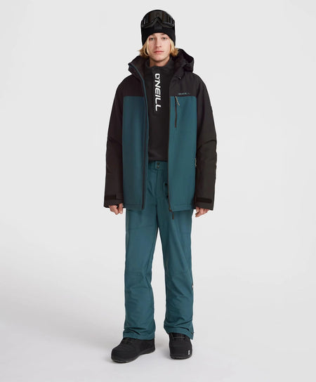 ONeill Hammer Plus Snow Jacket Mens 2025 Alma Steel - Elevation107