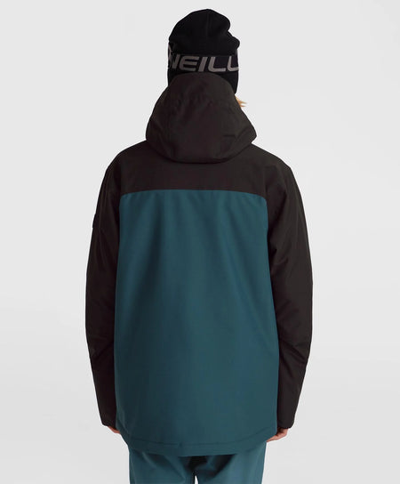 ONeill Hammer Plus Snow Jacket Mens 2025 Alma Steel - Elevation107