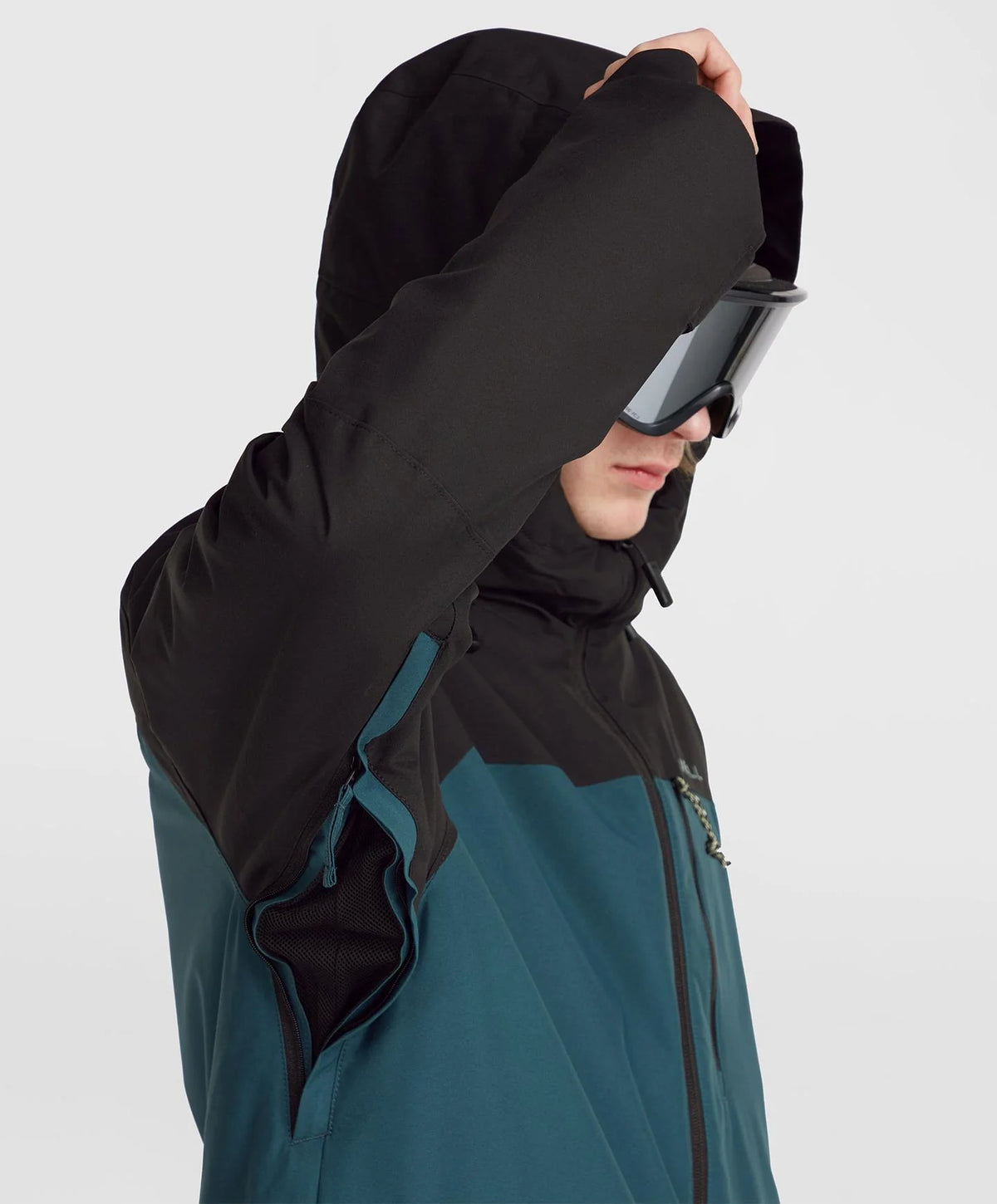 ONeill Hammer Plus Snow Jacket Mens 2025 Alma Steel - Elevation107