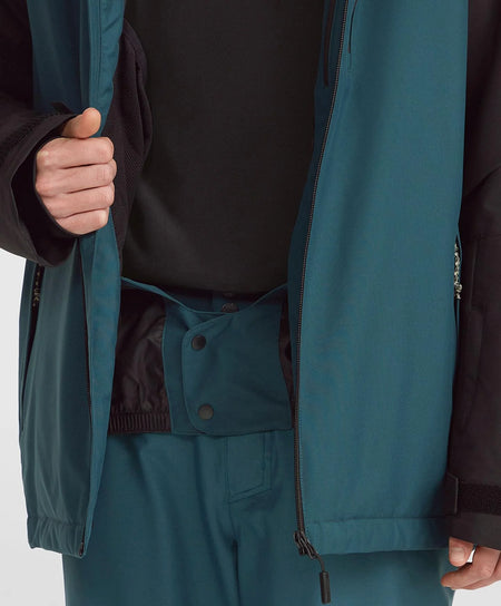 ONeill Hammer Plus Snow Jacket Mens 2025 Alma Steel - Elevation107