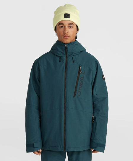 ONeill Hammer Snow Jacket Mens 2025 Alma Steel - Elevation107