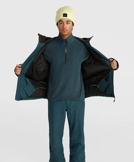 ONeill Hammer Snow Jacket Mens 2025 Alma Steel - Elevation107