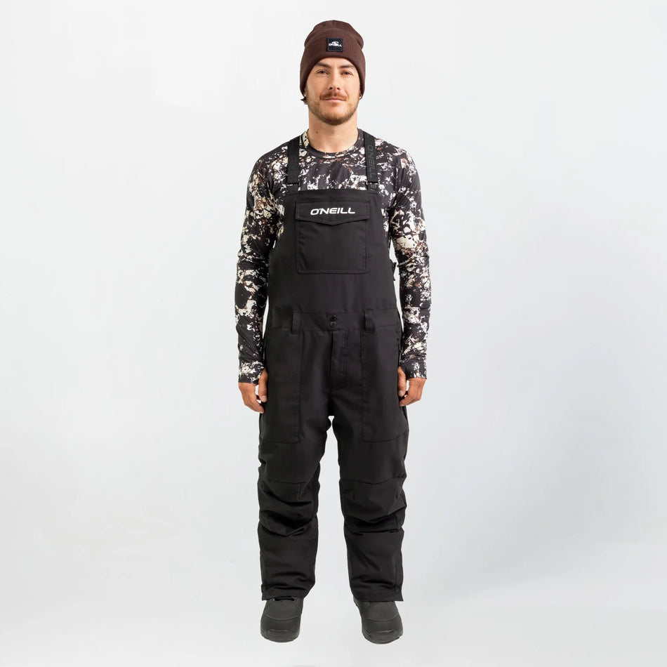 O'Neill Peak Bib Pants Mens 2026 Black Out - Elevation107
