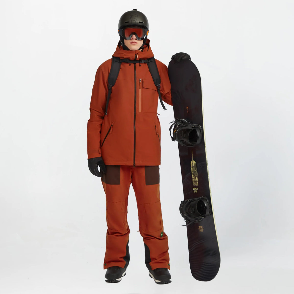 O'Neill Peak Snow Jacket Mens 2026 Bonfire - Elevation107