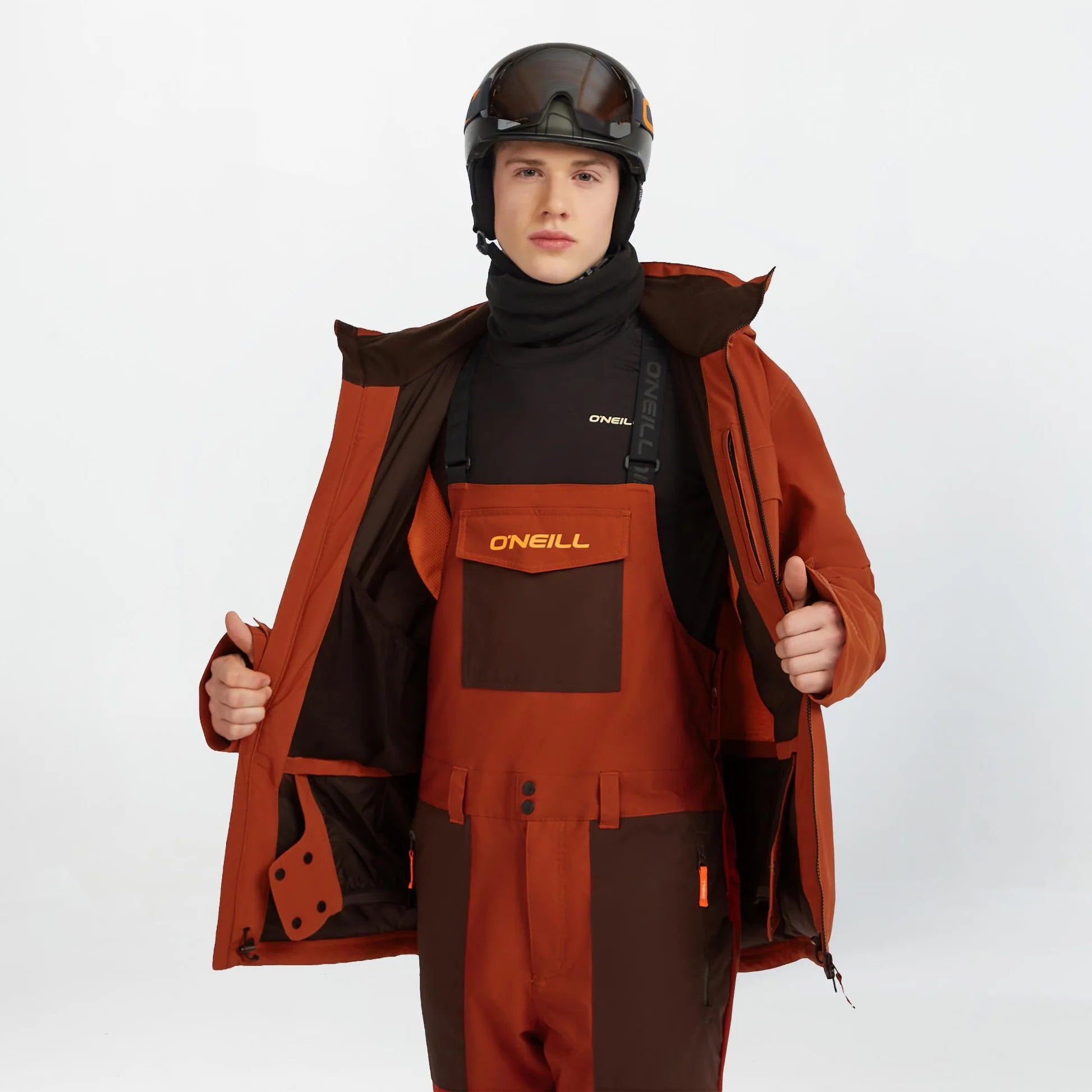 O'Neill Peak Snow Jacket Mens 2026 Bonfire - Elevation107