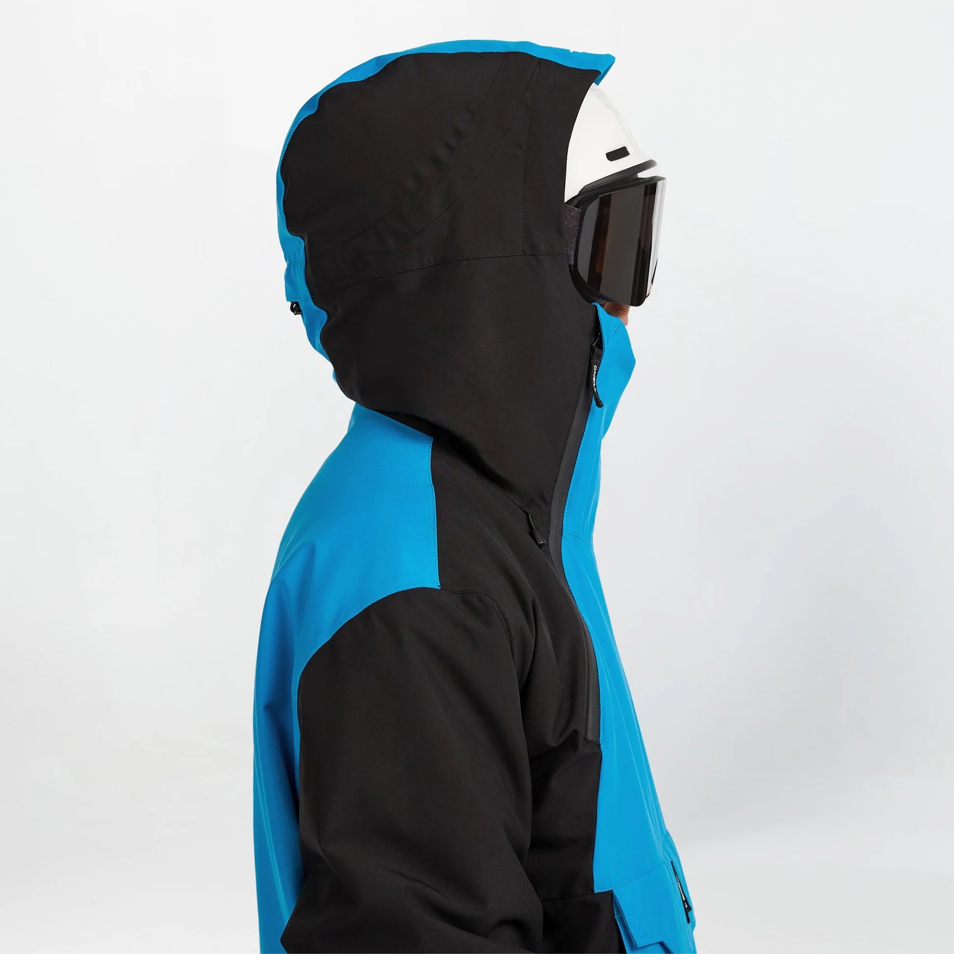 O'Neill Play Asymmetric Snow Jacket Mens 2026 Ocean Melody Colour Block - Elevation107