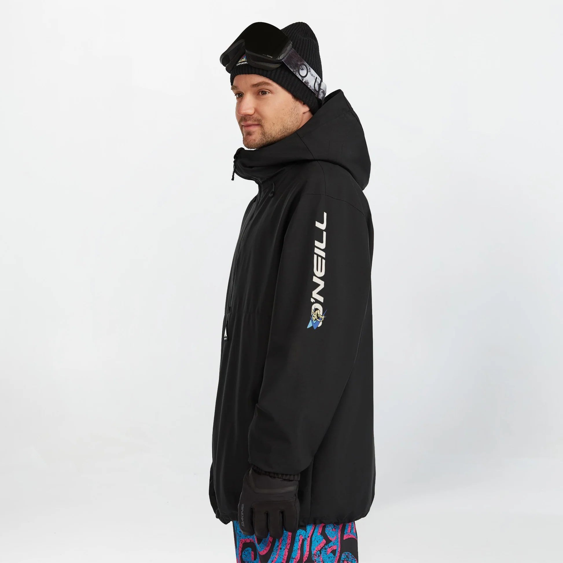 O'Neill Play Park Snow Anorak Jacket Mens 2026 Black Out - Elevation107