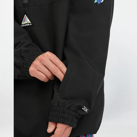O'Neill Play Park Snow Anorak Jacket Mens 2026 Black Out - Elevation107