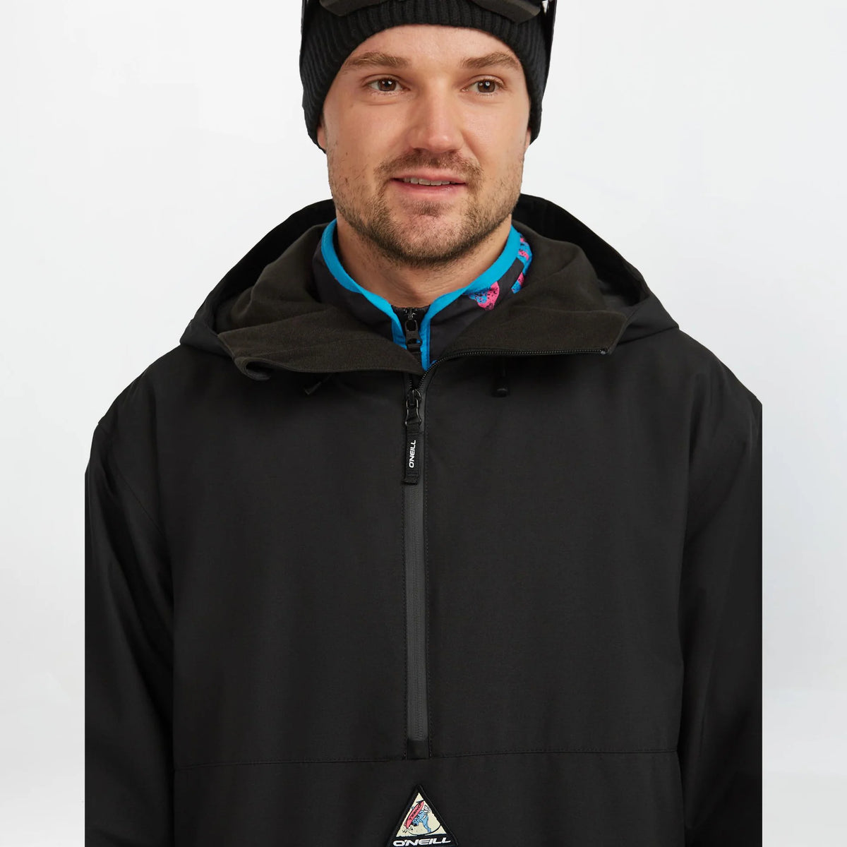O'Neill Play Park Snow Anorak Jacket Mens 2026 Black Out - Elevation107