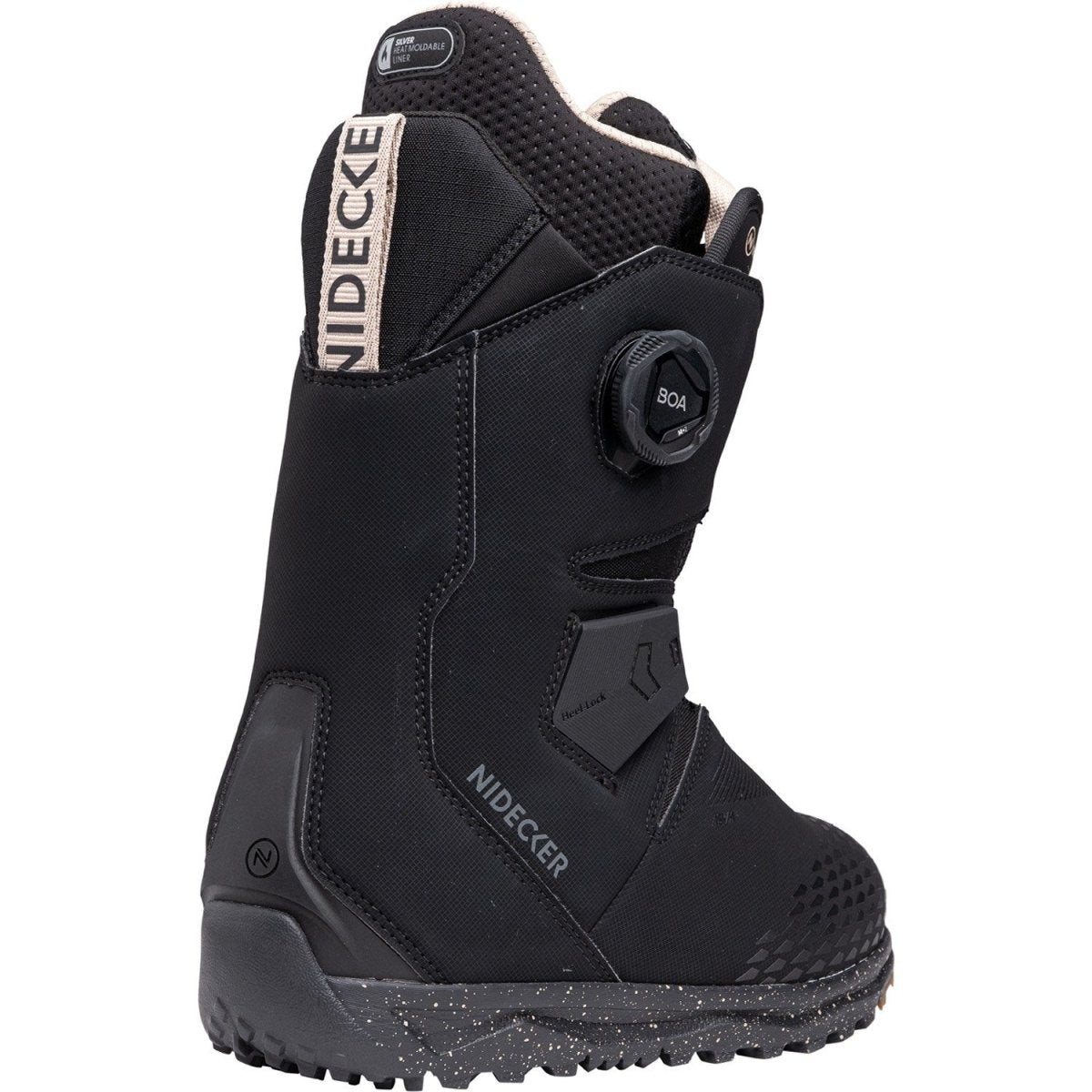 Nidecker Altai Double Boa Snowboard Boots Womens 2026 Black - Elevation107