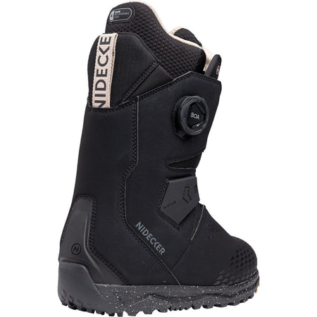 Nidecker Altai Double Boa Snowboard Boots Womens 2026 Black - Elevation107