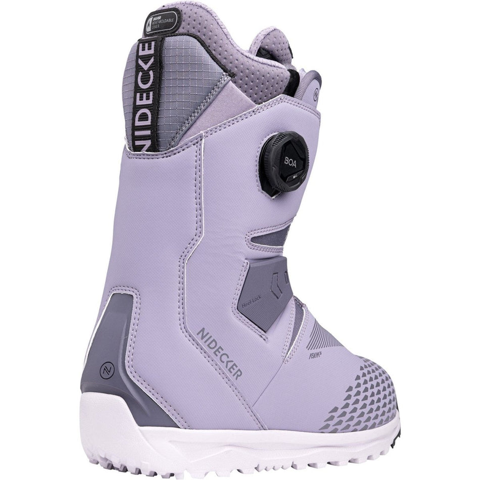 Nidecker Altai Double Boa Snowboard Boots Womens 2026 Purple - Elevation107
