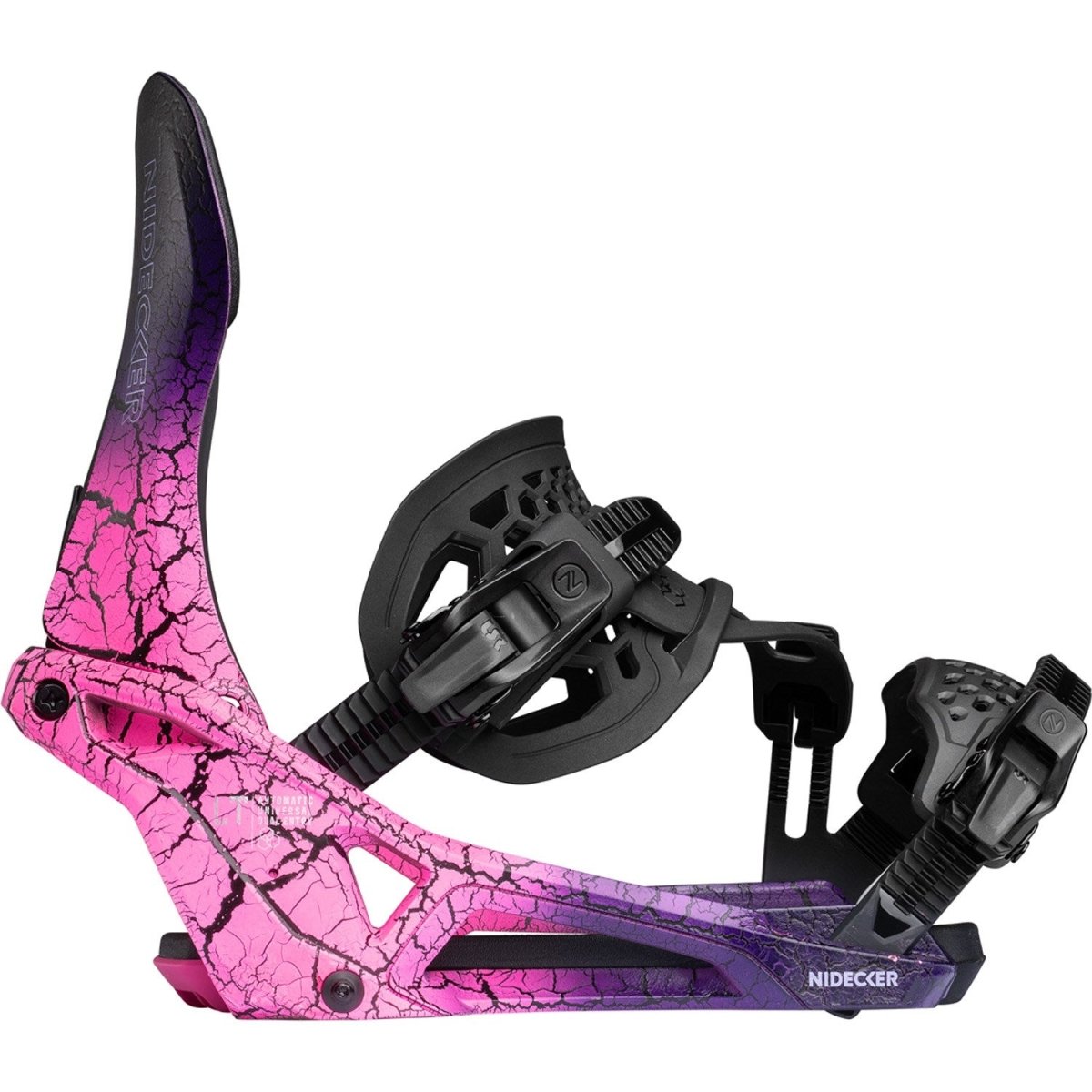 Nidecker LT Supermatic Snowboard Bindings 2026 Magma - Elevation107