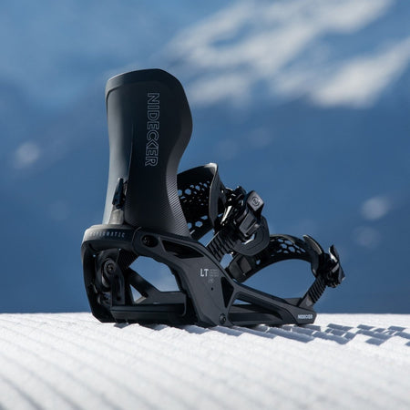 Nidecker LT Supermatic Snowboard Bindings 2026 Black - Elevation107