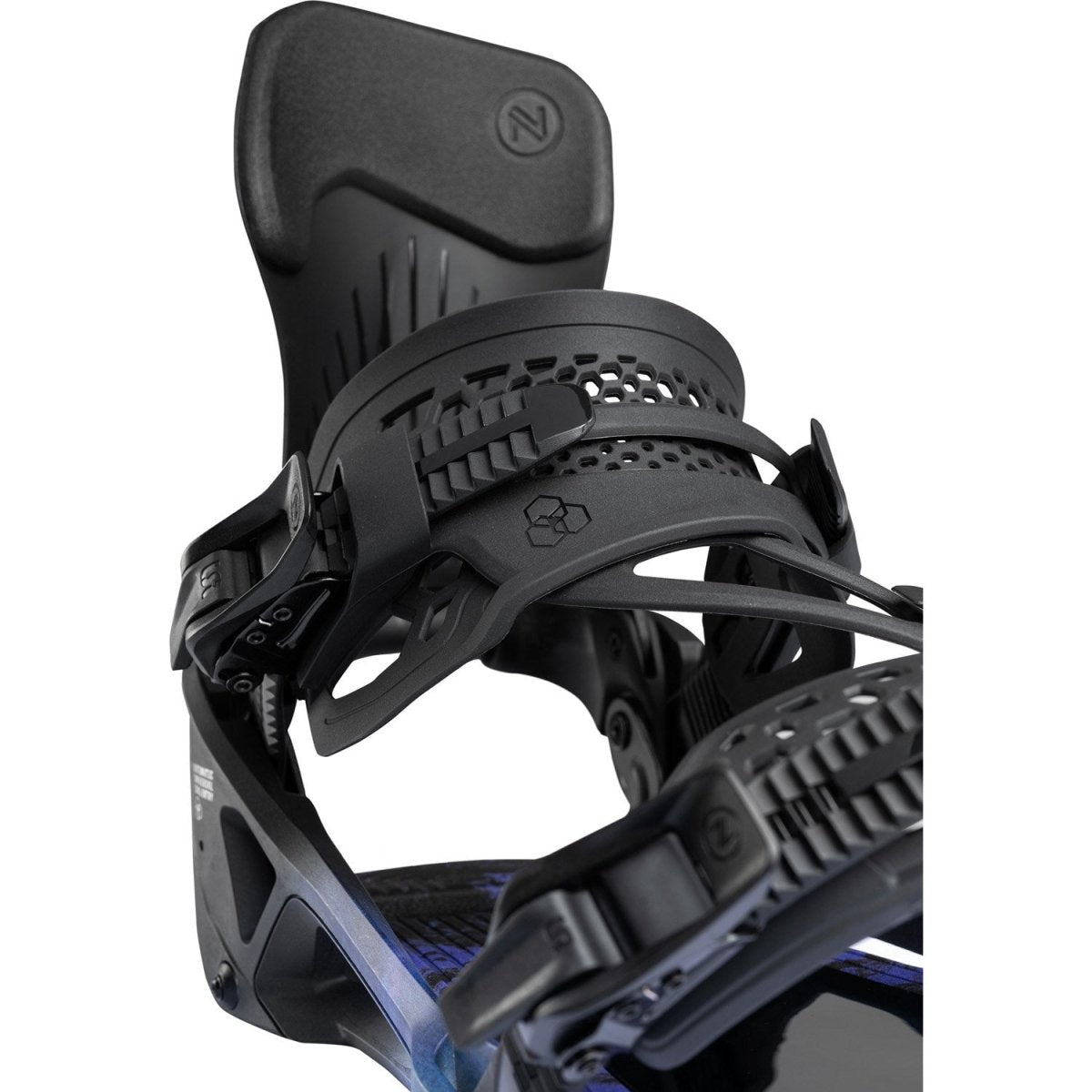 Nidecker LT Supermatic Snowboard Bindings 2026 Bio Black - Elevation107