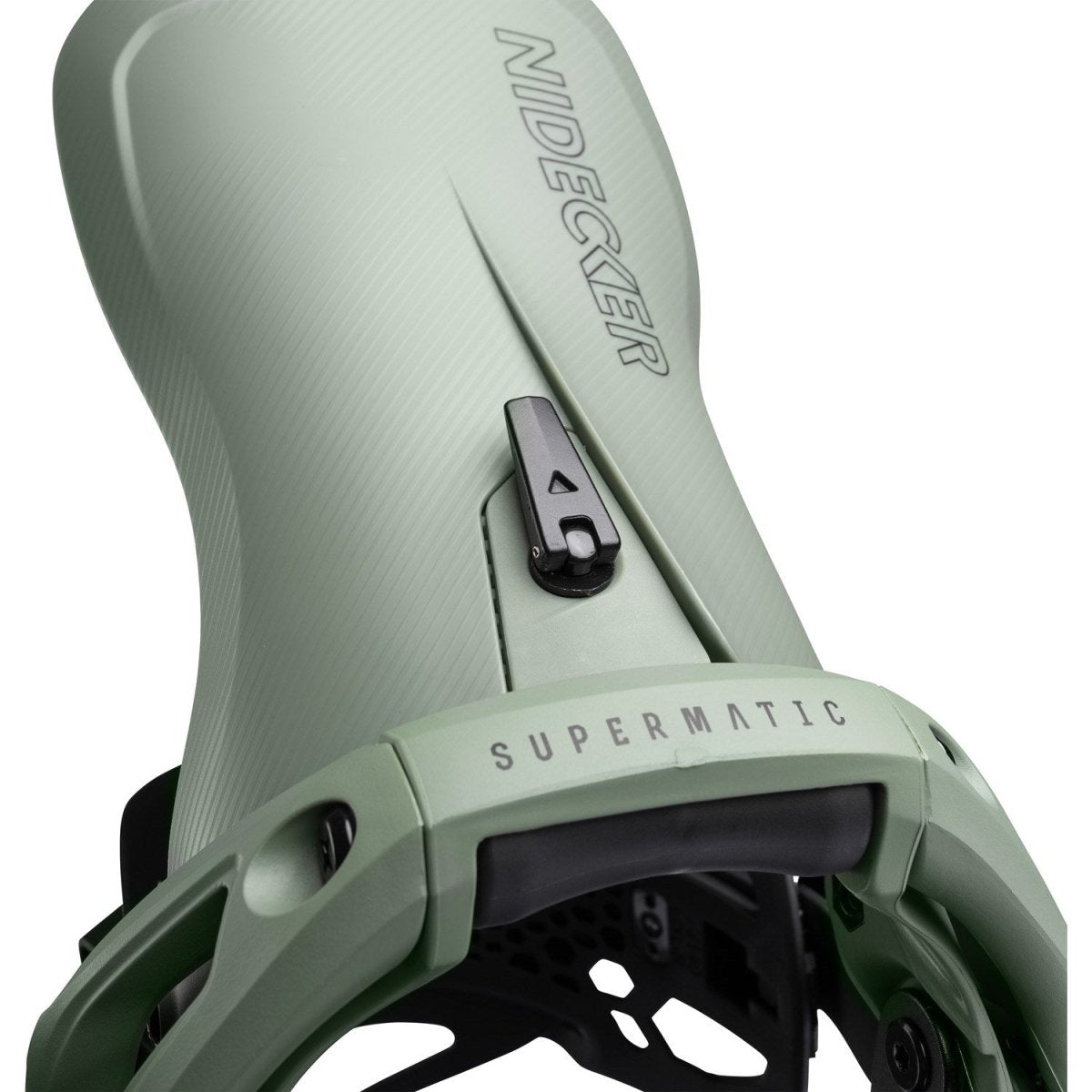 Nidecker LT Supermatic Snowboard Bindings 2026 Olive - Elevation107