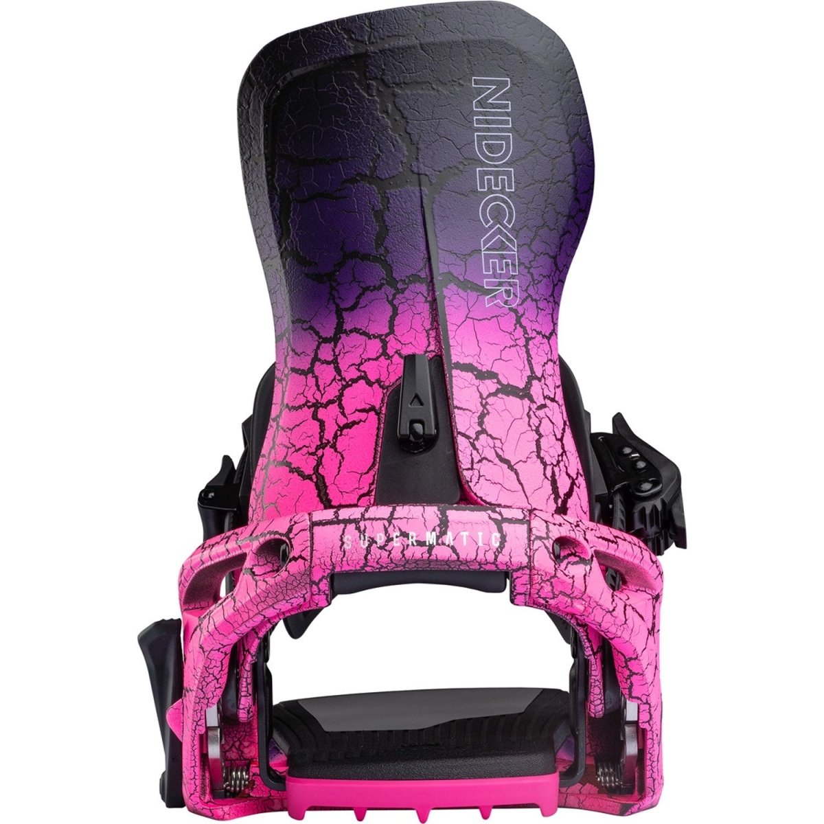 Nidecker LT Supermatic Snowboard Bindings 2026 Magma - Elevation107