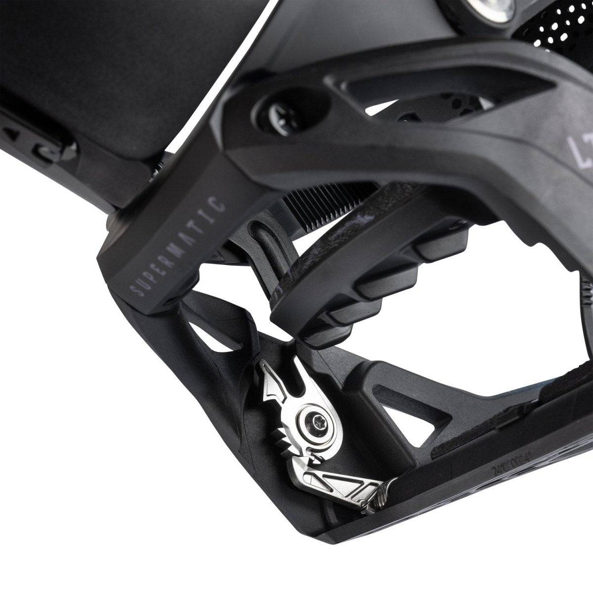 Nidecker LT Supermatic Snowboard Bindings 2026 Bio Black - Elevation107