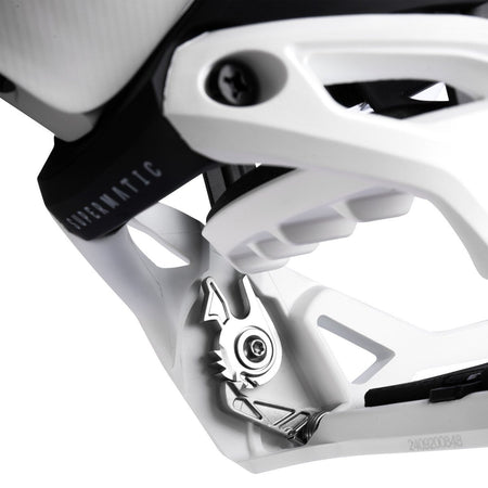 Nidecker LT Supermatic Snowboard Bindings 2026 White - Elevation107