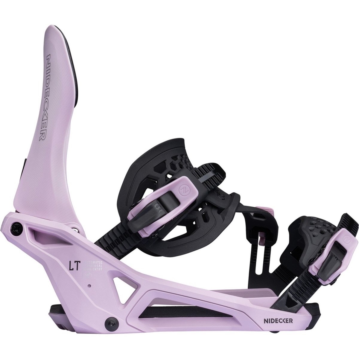Nidecker LT Supermatic Snowboard Bindings 2026 Dusk - Elevation107
