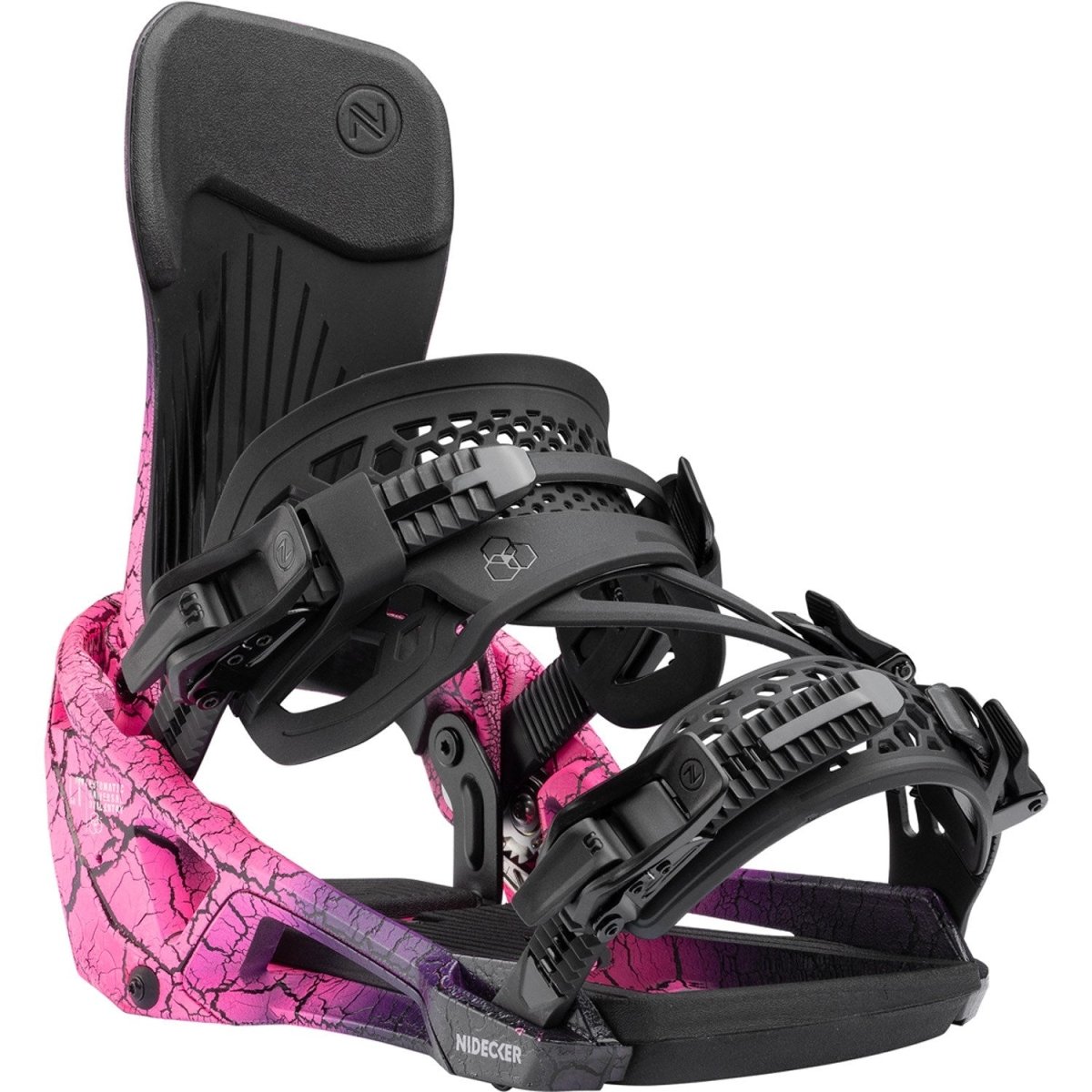 Nidecker LT Supermatic Snowboard Bindings 2026 Magma - Elevation107