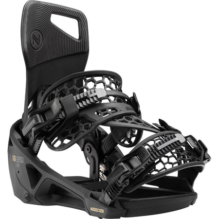Nidecker OG Supermatic Snowboard Bindings 2026 Black - Elevation107