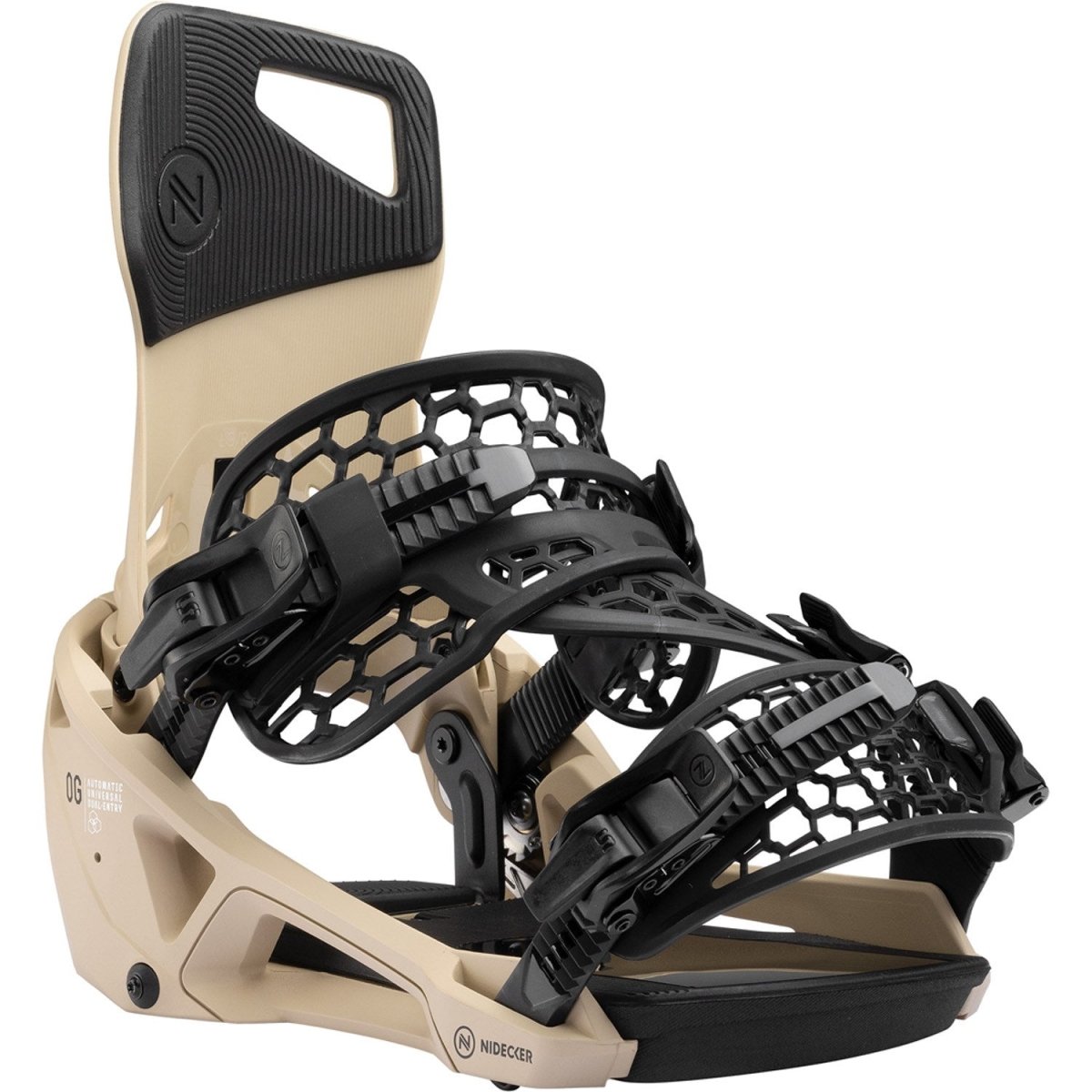 Nidecker OG Supermatic Snowboard Bindings 2026 Desert - Elevation107
