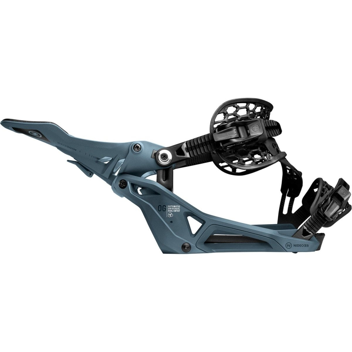 Nidecker OG Supermatic Snowboard Bindings 2026 Atlantic - Elevation107