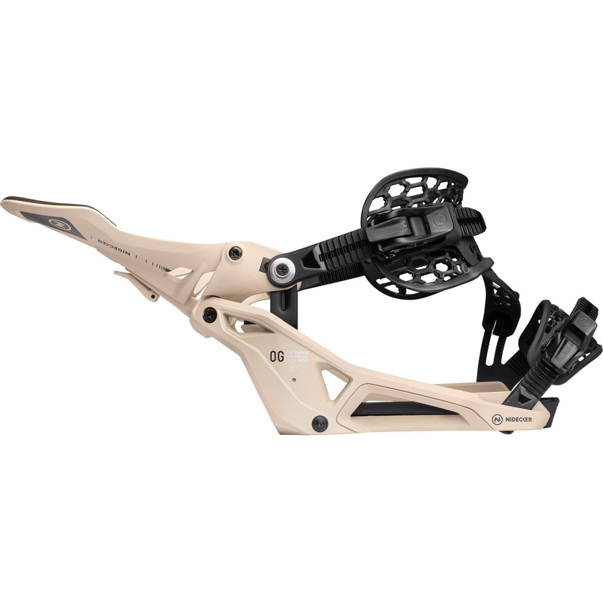 Nidecker OG Supermatic Snowboard Bindings 2026 Desert - Elevation107