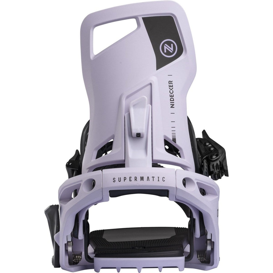 Nidecker OG Supermatic Snowboard Bindings 2026 Heather - Elevation107