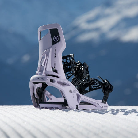 Nidecker OG Supermatic Snowboard Bindings 2026 Heather - Elevation107