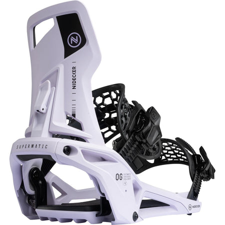 Nidecker OG Supermatic Snowboard Bindings 2026 Heather - Elevation107