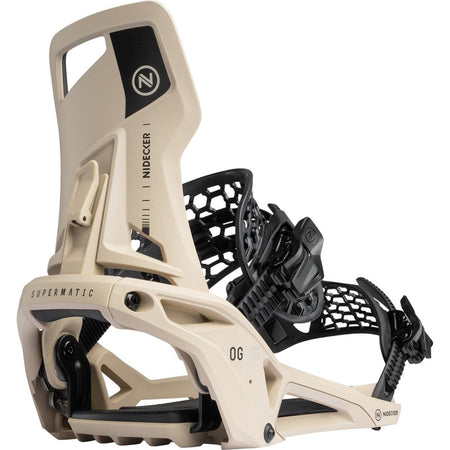 Nidecker OG Supermatic Snowboard Bindings 2026 Desert - Elevation107