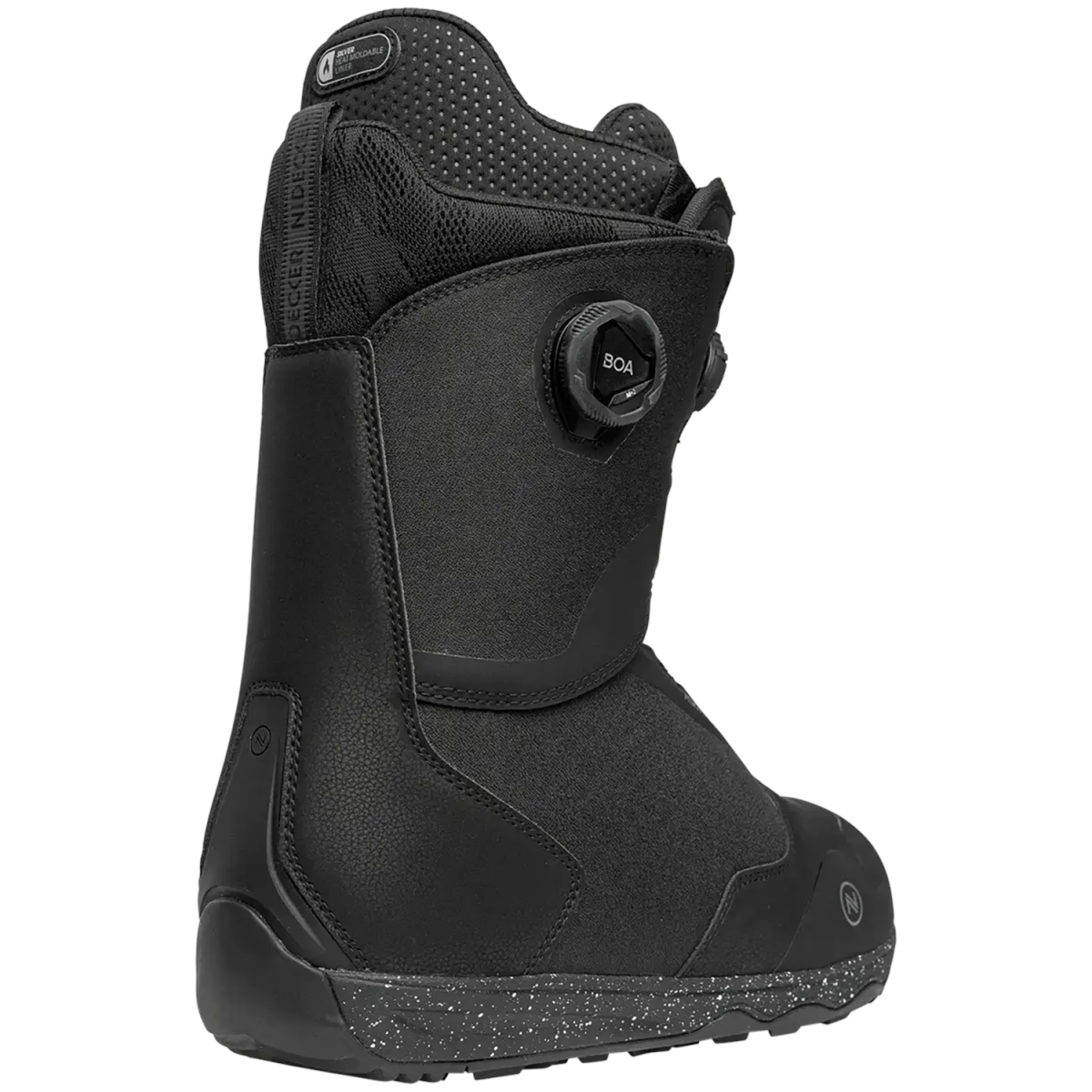 Nidecker Rift Double Boa Snowboard Boots Mens 2026 Black - Elevation107