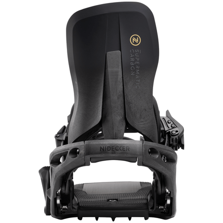 Nidecker Carbon Supermatic Snowboard Bindings 2026 Black - Elevation107