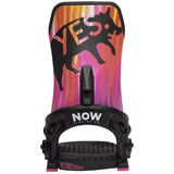 Now Select Pro x Yes Collab Snowboard Bindings Mens 2024 Black / Pink