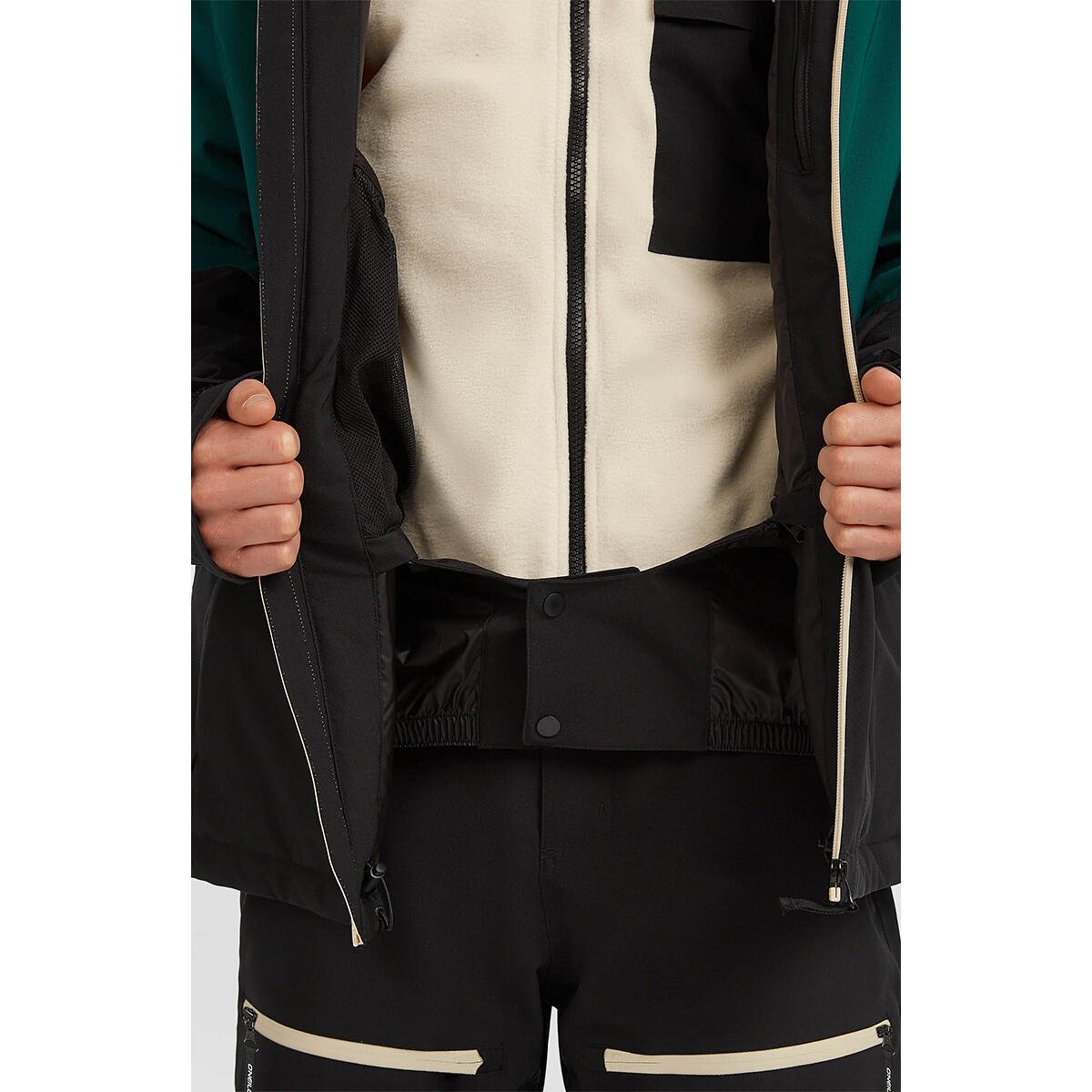 O'Neill Peak Fire Snow Jacket Mens 2026 Macaron Colour Block - Elevation107