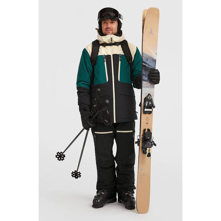 O'Neill Peak Fire Snow Jacket Mens 2026 Macaron Colour Block - Elevation107