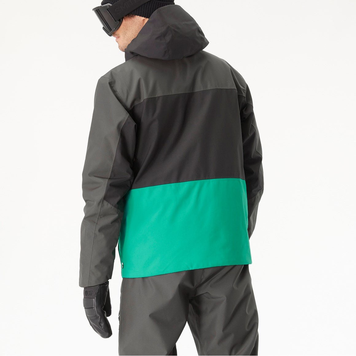 Picture Organic Object Jacket Mens Spectra Green / Black - Elevation107