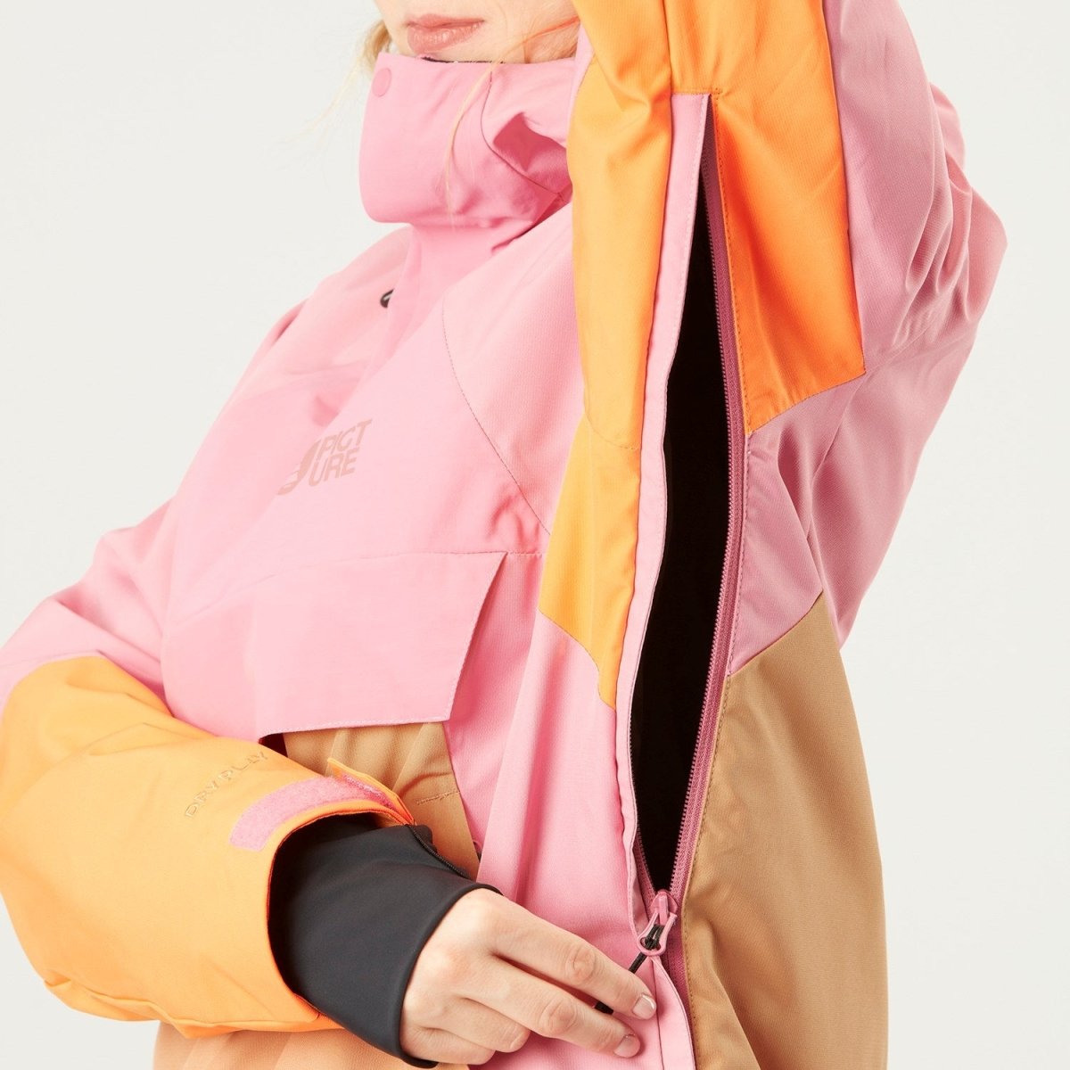 Picture Organic Oroya Jacket Womens Cashmere Rose - Elevation107