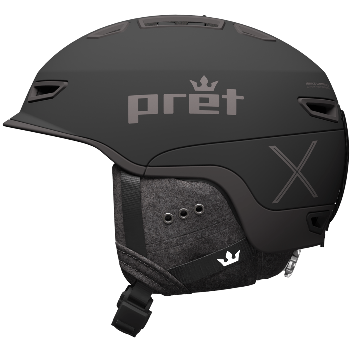Pret Fury X MIPS Helmet 2025 Black - Elevation107