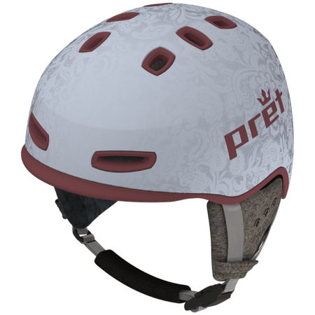 Pret Lyrix X2 MIPS Helmet Womens 2025 Maroon Mist - Elevation107