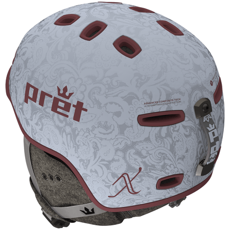Pret Lyrix X2 MIPS Helmet Womens 2025 Maroon Mist - Elevation107