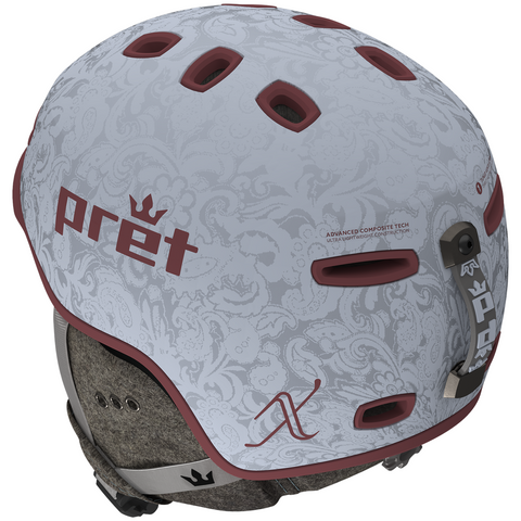 Pret Lyrix X2 MIPS Helmet Womens 2024 Maroon Mist