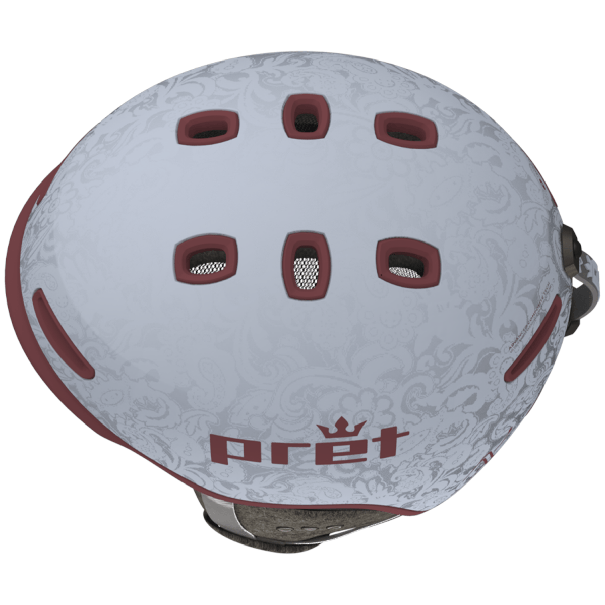 Pret Lyrix X2 MIPS Helmet Womens 2025 Maroon Mist - Elevation107