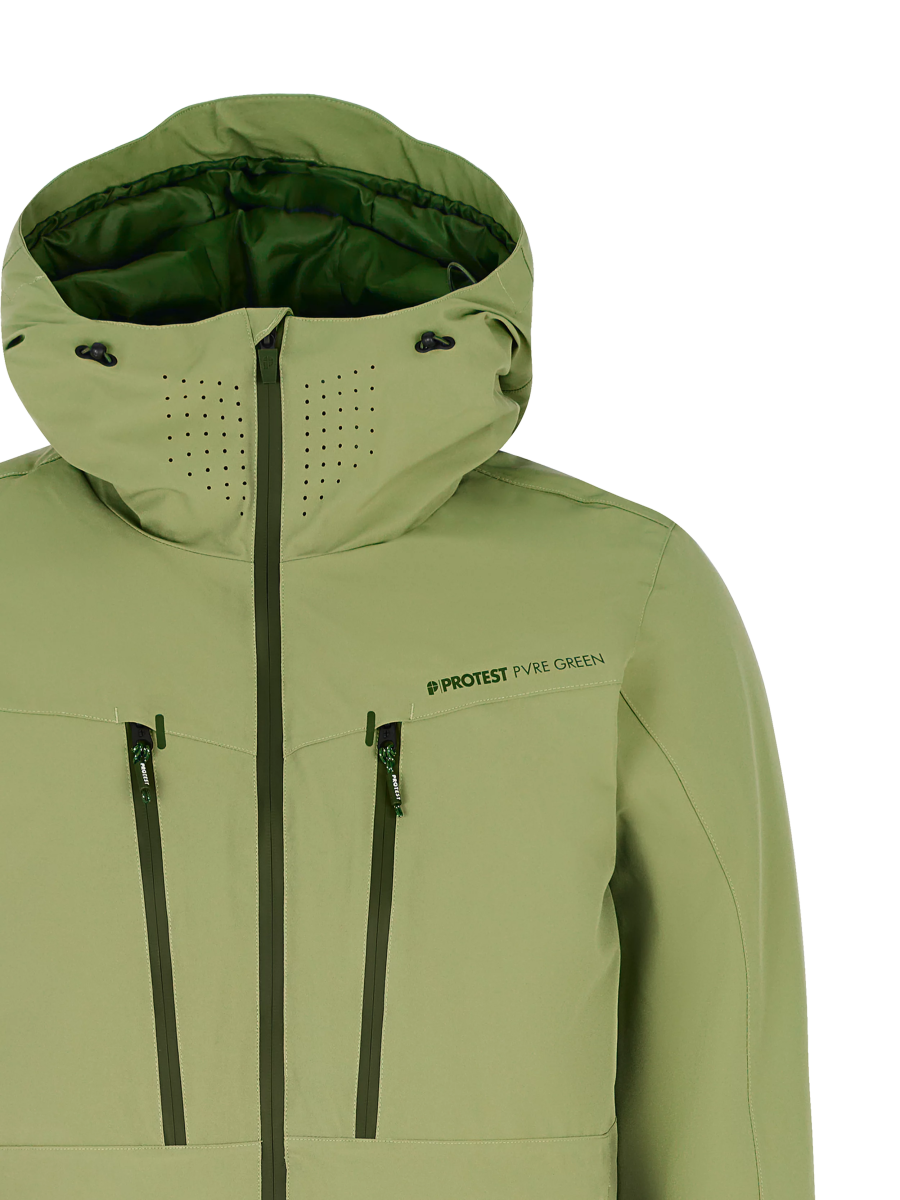 Protest Timothy Jacket Mens 2026 Herbal Green - Elevation107