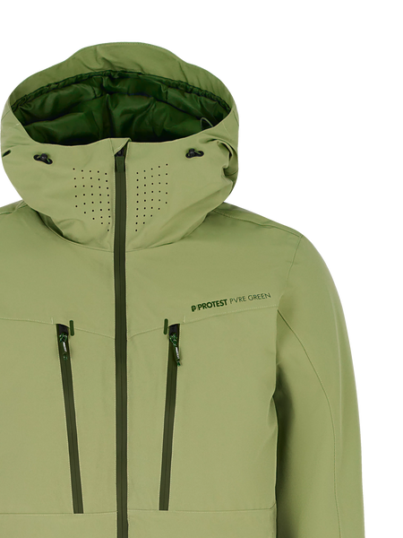 Protest Timothy Jacket Mens 2026 Herbal Green - Elevation107