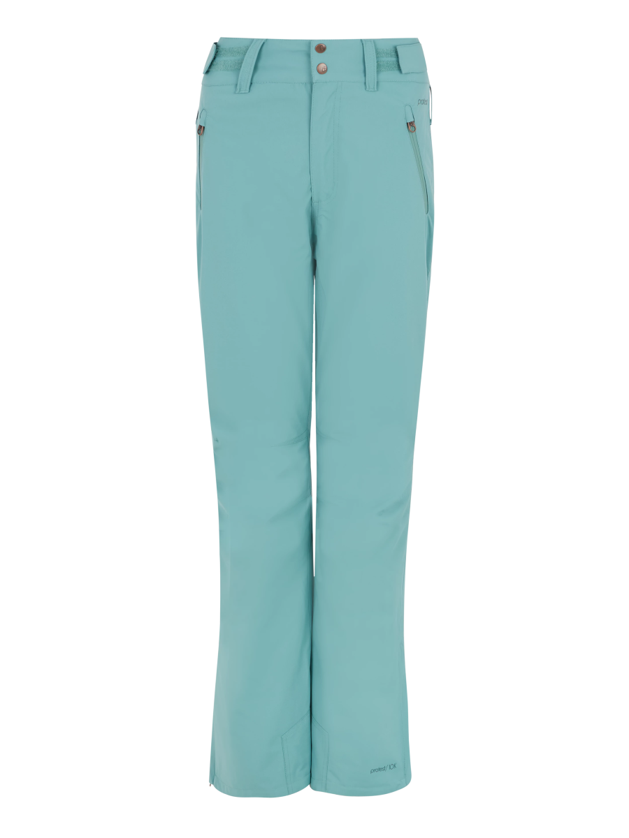 Protest Cinnamon Pants Womens Crocodile Green - Elevation107