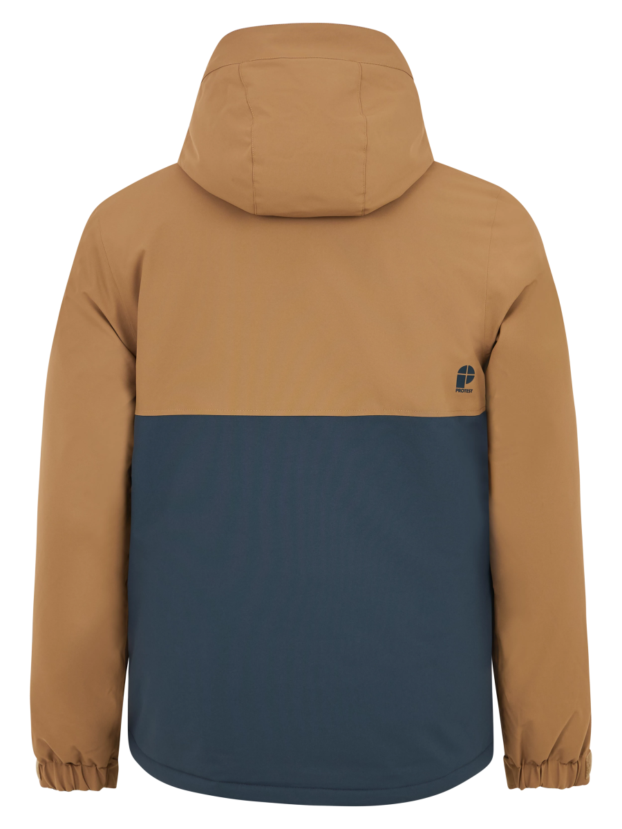 Protest Aldego Jacket Mens Sandy Brown - Elevation107